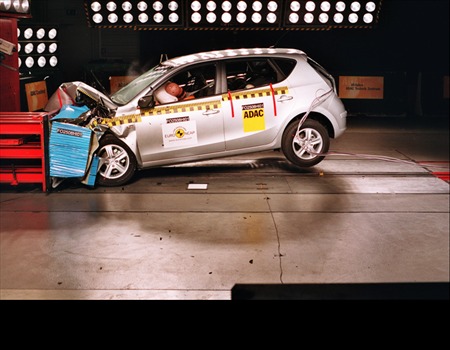 Краш тест Hyundai i30 (2008)